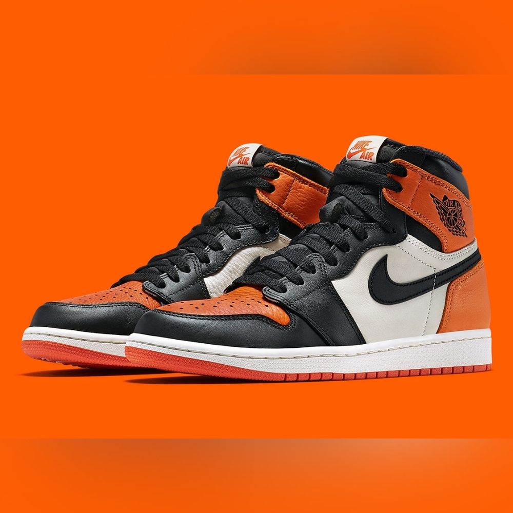 Nike Black and White High Top Sneakers